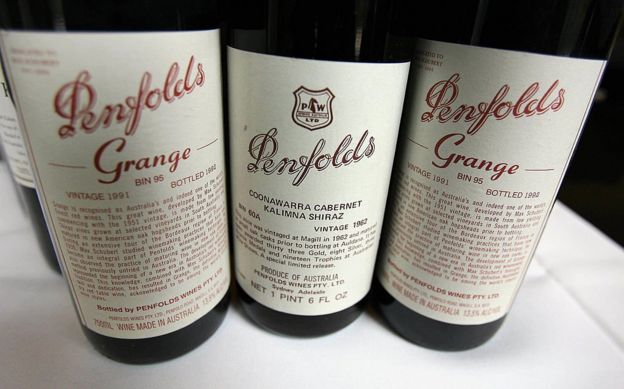 Wine bottles