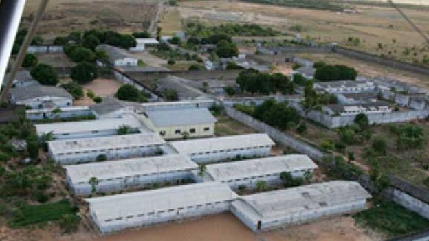 Imagen aérea de la Penitenciaría Agrícola de Monte Cristo (Pamc), en Boa Vista, la capital de Roraima.