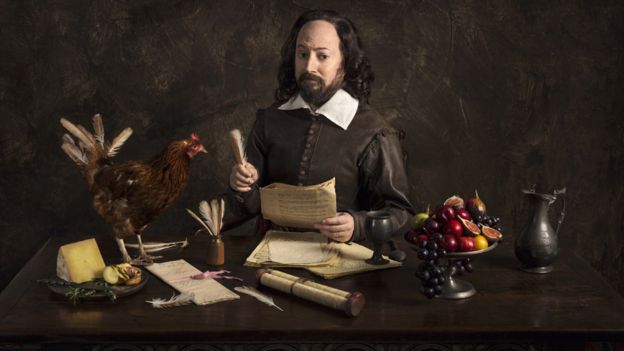 David Mitchell as Shakespeare in forthcoming BBC sitcom Upstart Crow
