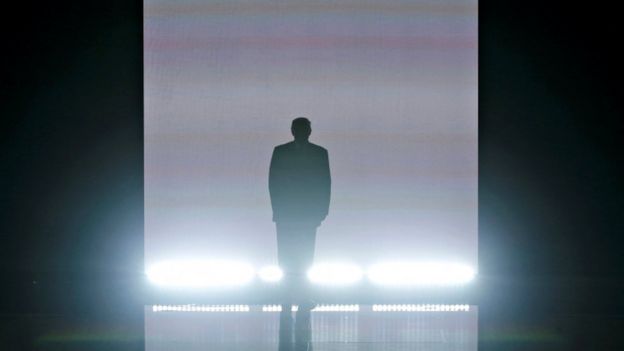 Donald Trump at Republican convention