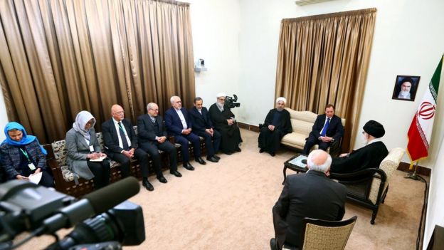 هیات دیپلماتیک سوئد امروز با رهبر ایران هم دیدار کرد