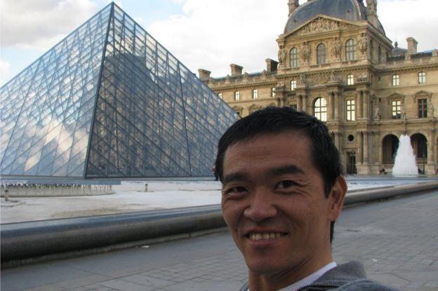 Ricardo Shimosakai no Louvre