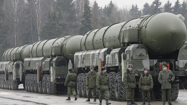 Russian Topol ICBMs