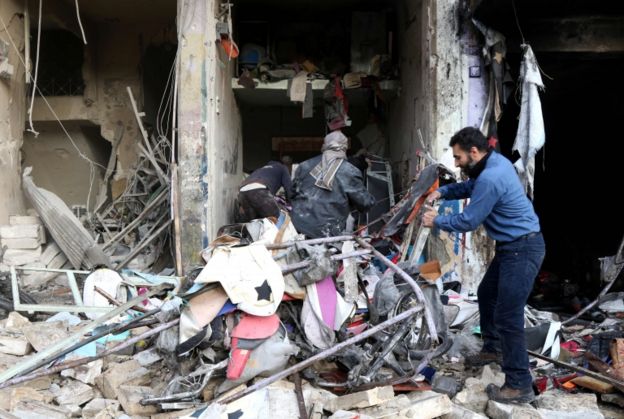 La provinica de Idlib ha sido golpeada por los bombardeos de la aviación rusa.