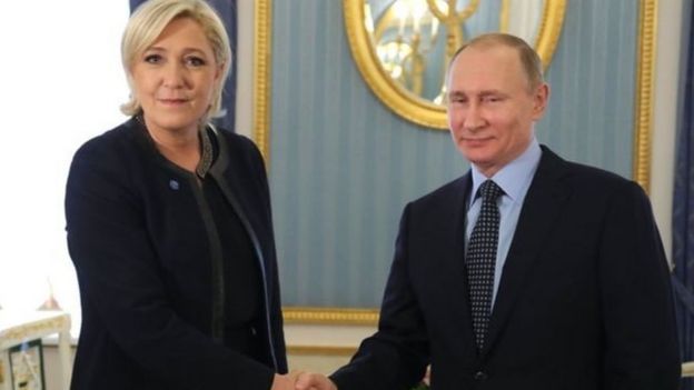 Putin və Le Pen