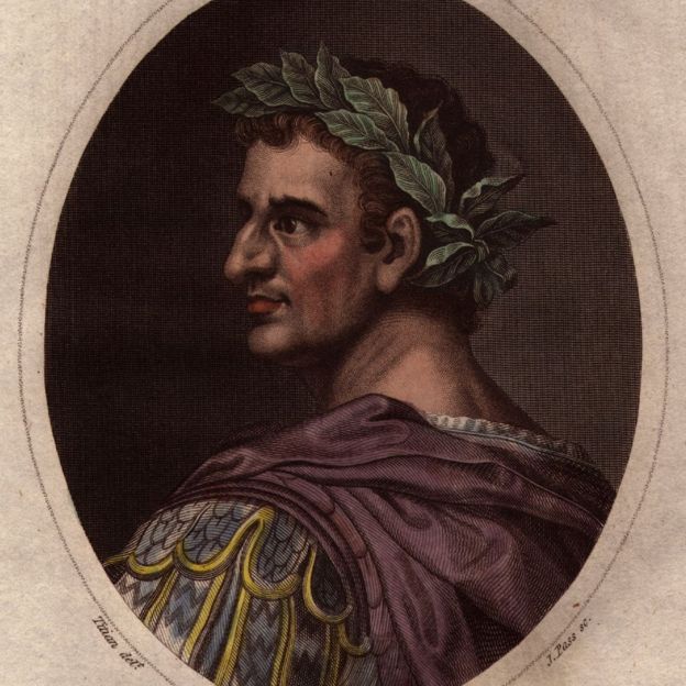 Roman emperor Tiberius Caesar