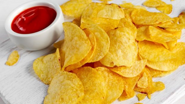 Papas y salsa