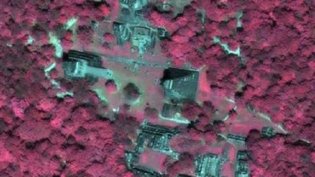 Ruínas maias detectadas por satélite