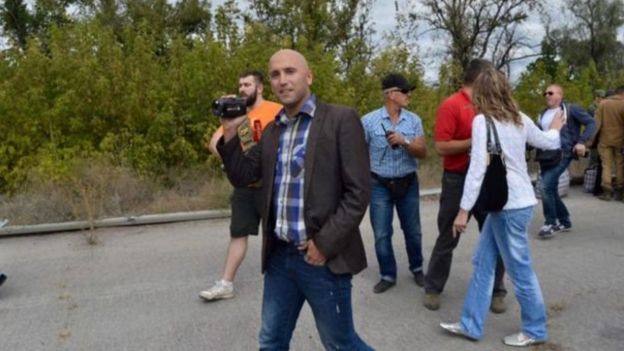 Грем Філліпс знімав обмін полоненими на Донбасі