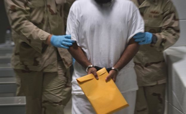 Detenido en Guantánamo en 2010.