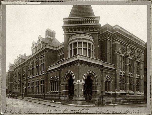 Picture of the front of the Grade II listed building on Granby Street, Leicester