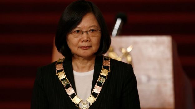 Tsai Ing-wen, presidenta de Taiwán.