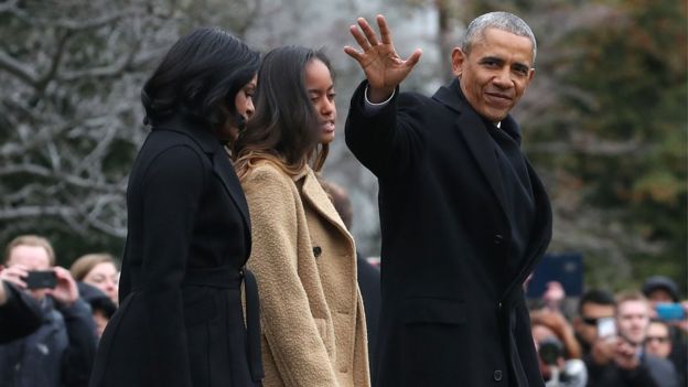اوباما و خانواده