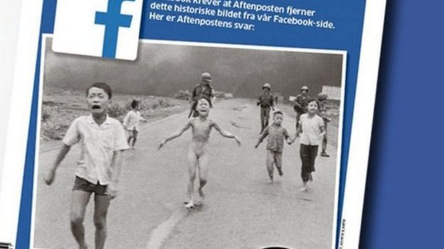 Facebook inasema imerejesha picha hii kutokana na umuhimu wake wa kihistoria.
