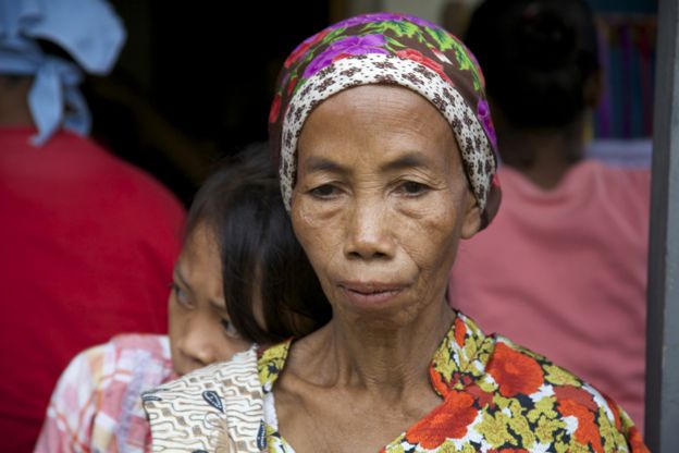 A woman in Karangpatihan