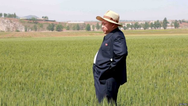 North Korean leader Kim Jong Un visits Farm No. 1116, under KPA (Korean People