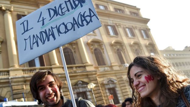 Manifestação a favor do 'não'