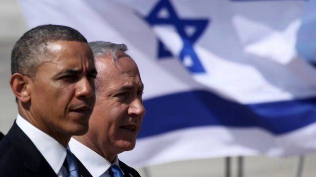 Barack Obama e Benjamin Netanyahu