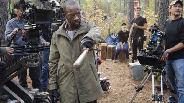 Behind the scenes of The Walking Dead