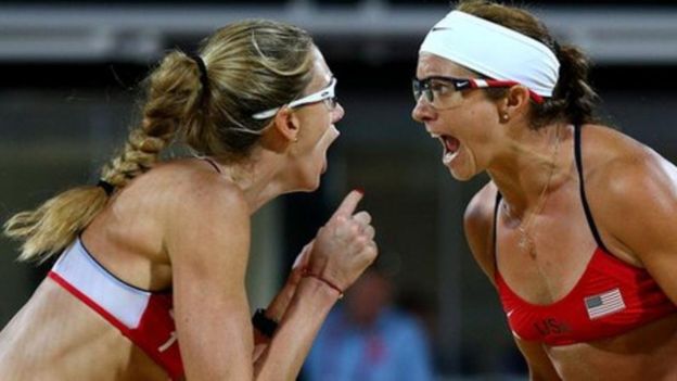 Dupla feminina americana de vôlei nos jogos olímpicos de 2012, em Londres