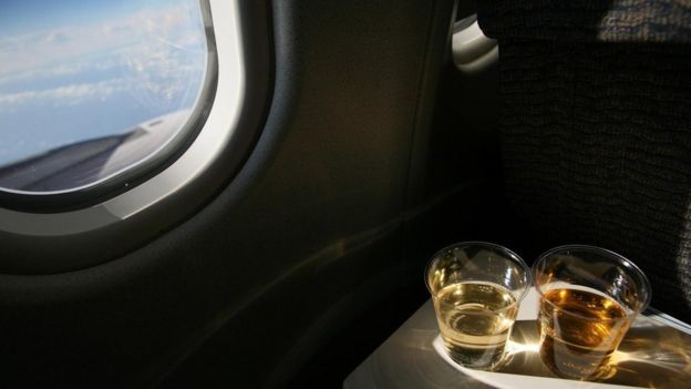 Алкоголь у літаку