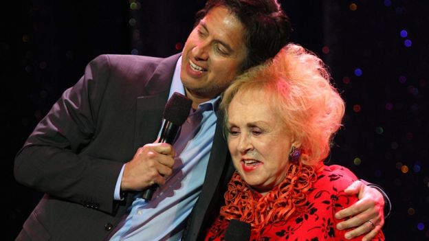 Ray Romano and Doris Roberts