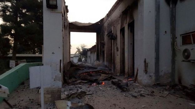 MSF hospital in Kunduz, 3 Oct 15