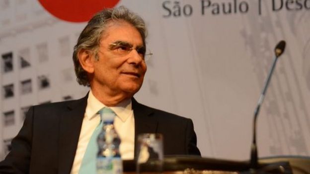 Ex-presidente do STF Ayres Britto em palestra