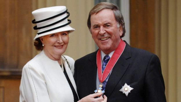 Sir Terry was knighted in 2005