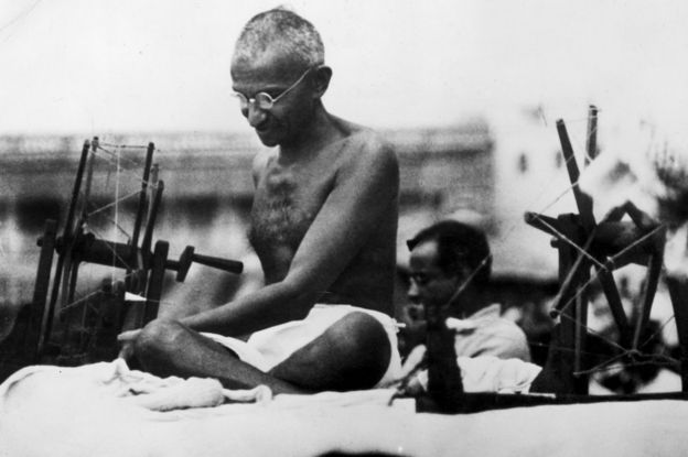 Archive photo of Mahatma Gandhi