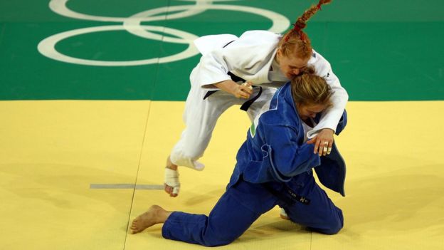 Rousey en Pekín