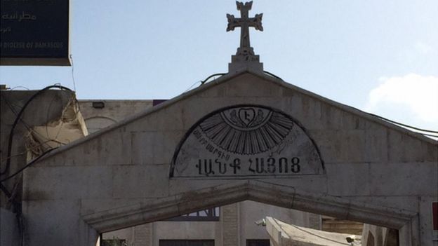 Saint Sargis Armenian Church in Damascus