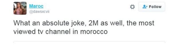 La usuaria de Twitter Maroc escribió: 