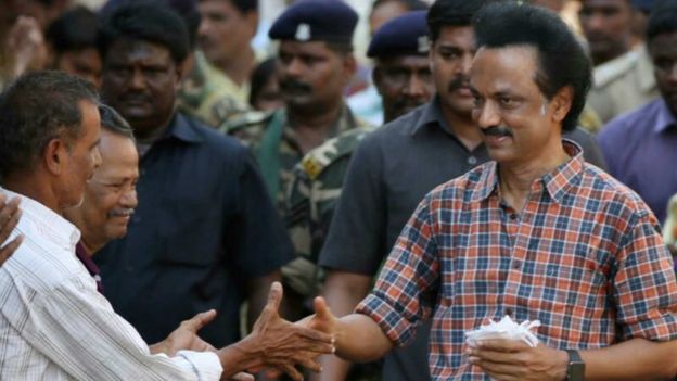 நமக்கு நாமே சுற்றுப்பயணம் மேற்கொண்ட மு. க. ஸ்டாலின்