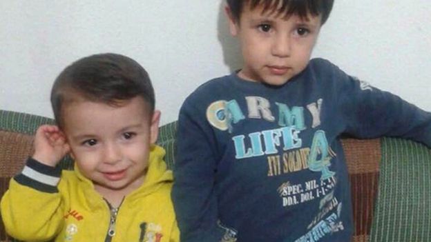 Alan and Galib, who were 3 and 5 respectively when they died