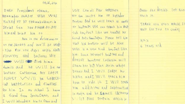 Cópia de carta escrita por Alex