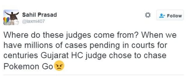 Where do these judges come from? When we have millions of cases pending in courts for centuries Gujarat HC judge chose to target Pokemon Go