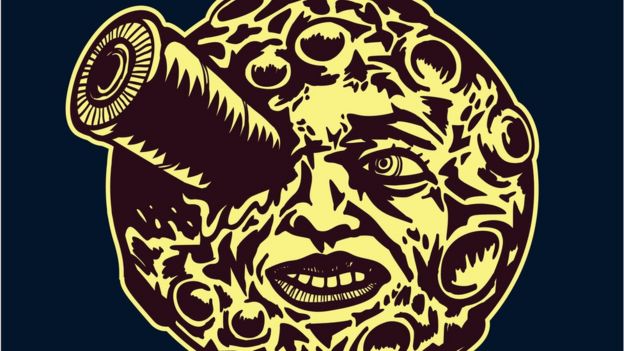 Caricatura de Luna