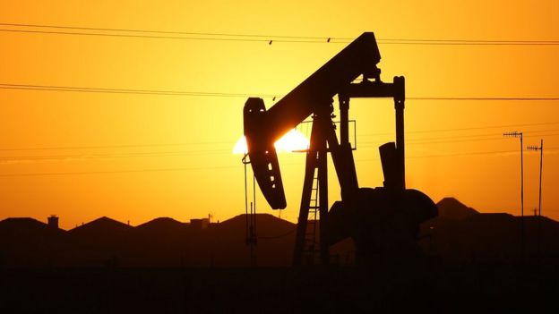 Extracción de petróleo en Texas