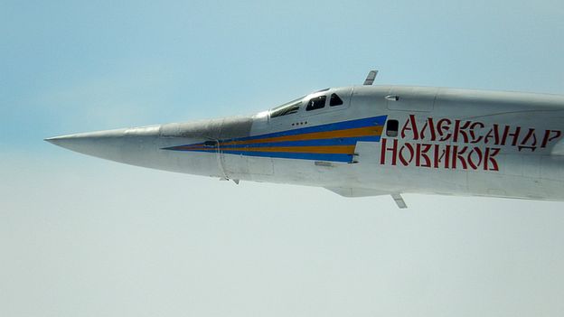 Russian TU-160 Blackjack bomber