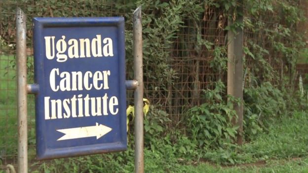 Cancer institute sign