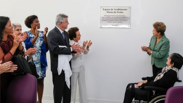 Inauguração de uma das Casas da Mulher Brasileira, medida elogiada por especialistas