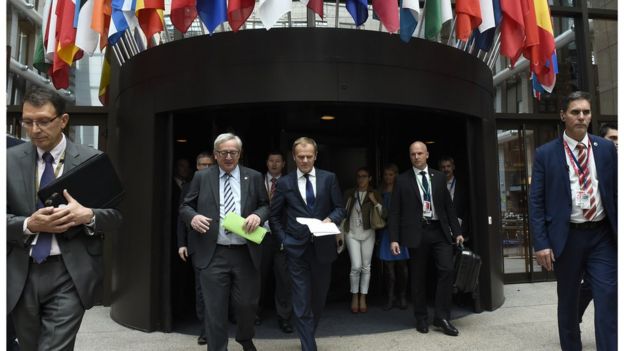 Вход в здание Европейского парламента