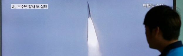 Un cohete en una pantalla
