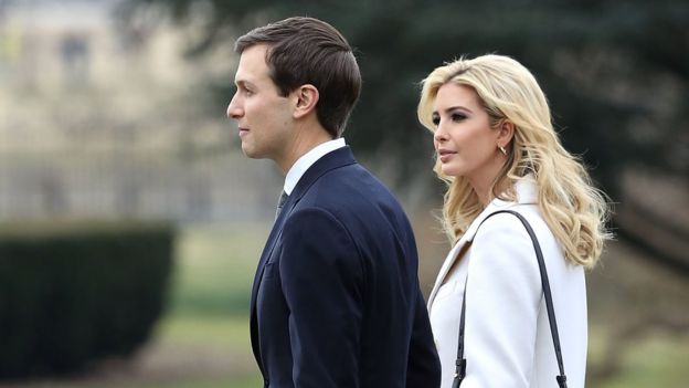 Иванка Трамп и Джаред Кушнер