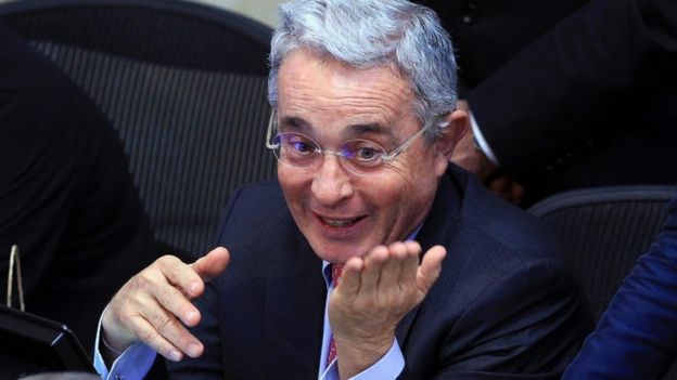 Alvaro Uribe in Congress, 3 October 2016