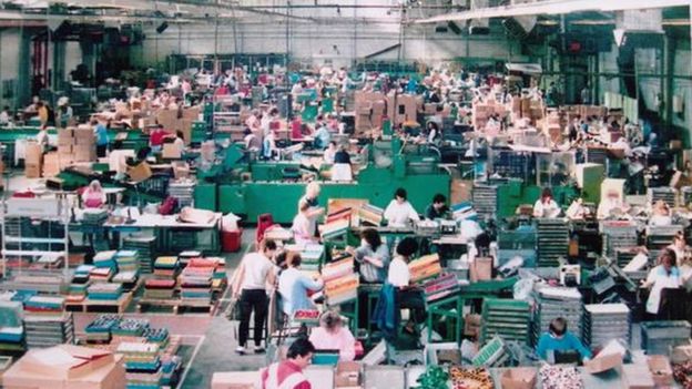 A factory where the model cars are built