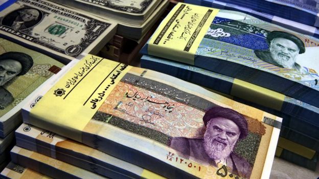 انخفاض العمله الايرانيه