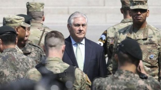 Ngoại trưởng Rex Tillerson