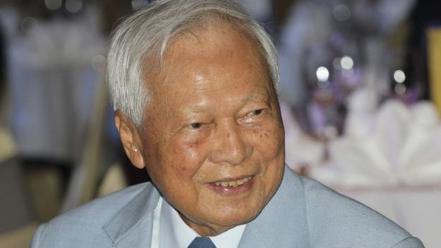 Prem Tinsulanonda, regent in Thailand, 2014